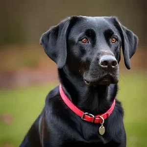 Black Labrador dog