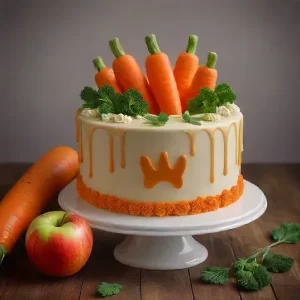 Carrot and Apple Dog Cake