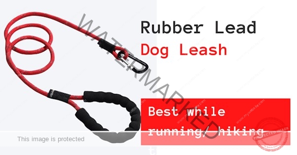 RUBBER LEAD DOG BELTS