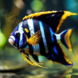 Angelfish (Pterophyllum scalare)