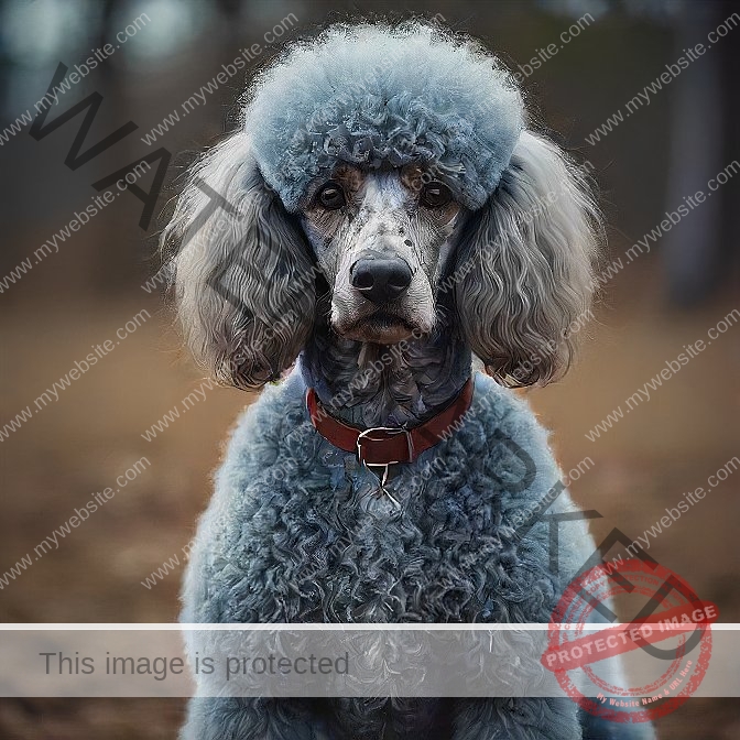 Mayen Poodle, Blue Marley Poodle, Parti poodle