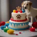 Dog cake design