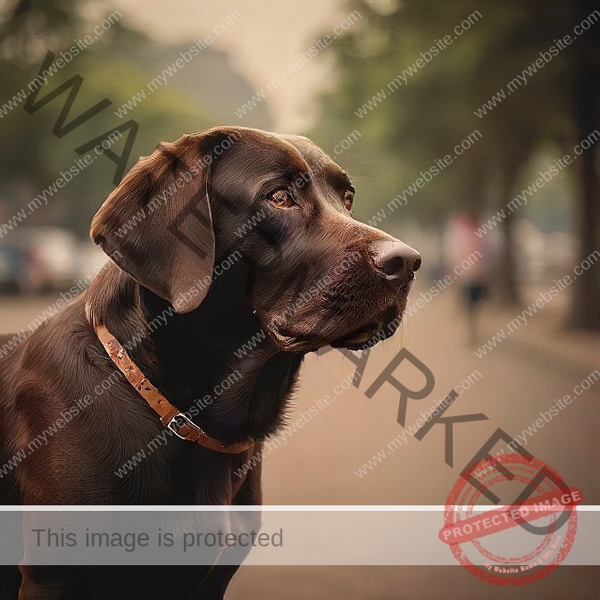 🔵 Le Labrador Chocolat | Chocolate Labrador