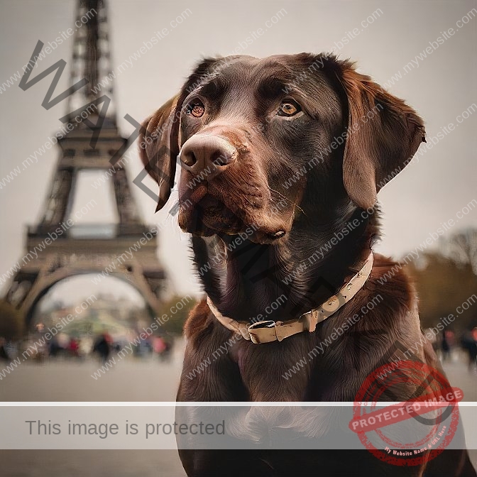 🔵 Le Labrador Chocolat | Chocolate Labrador