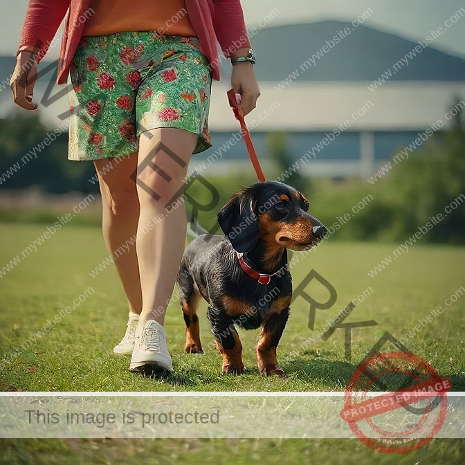 dachshund dog dapple​